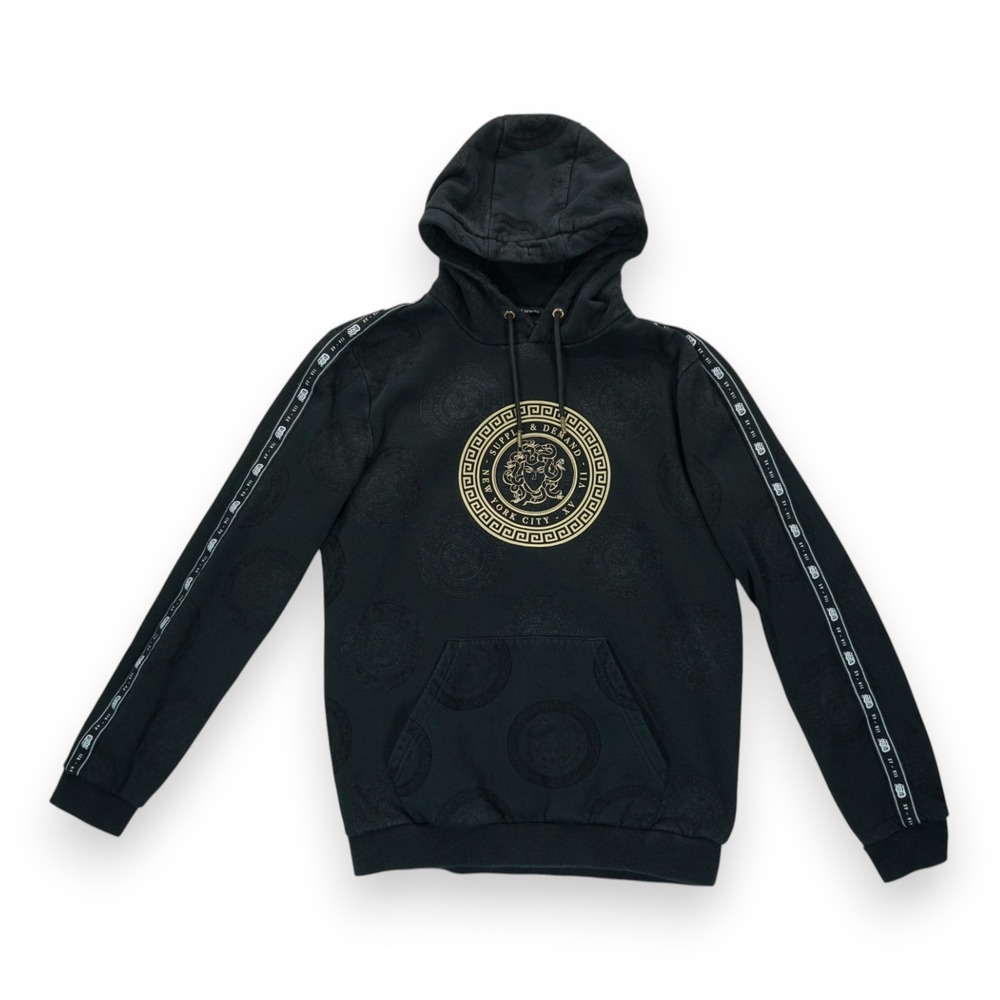 Supply and Demand‎ New York City Men's Hooded Sweater Size XL Black